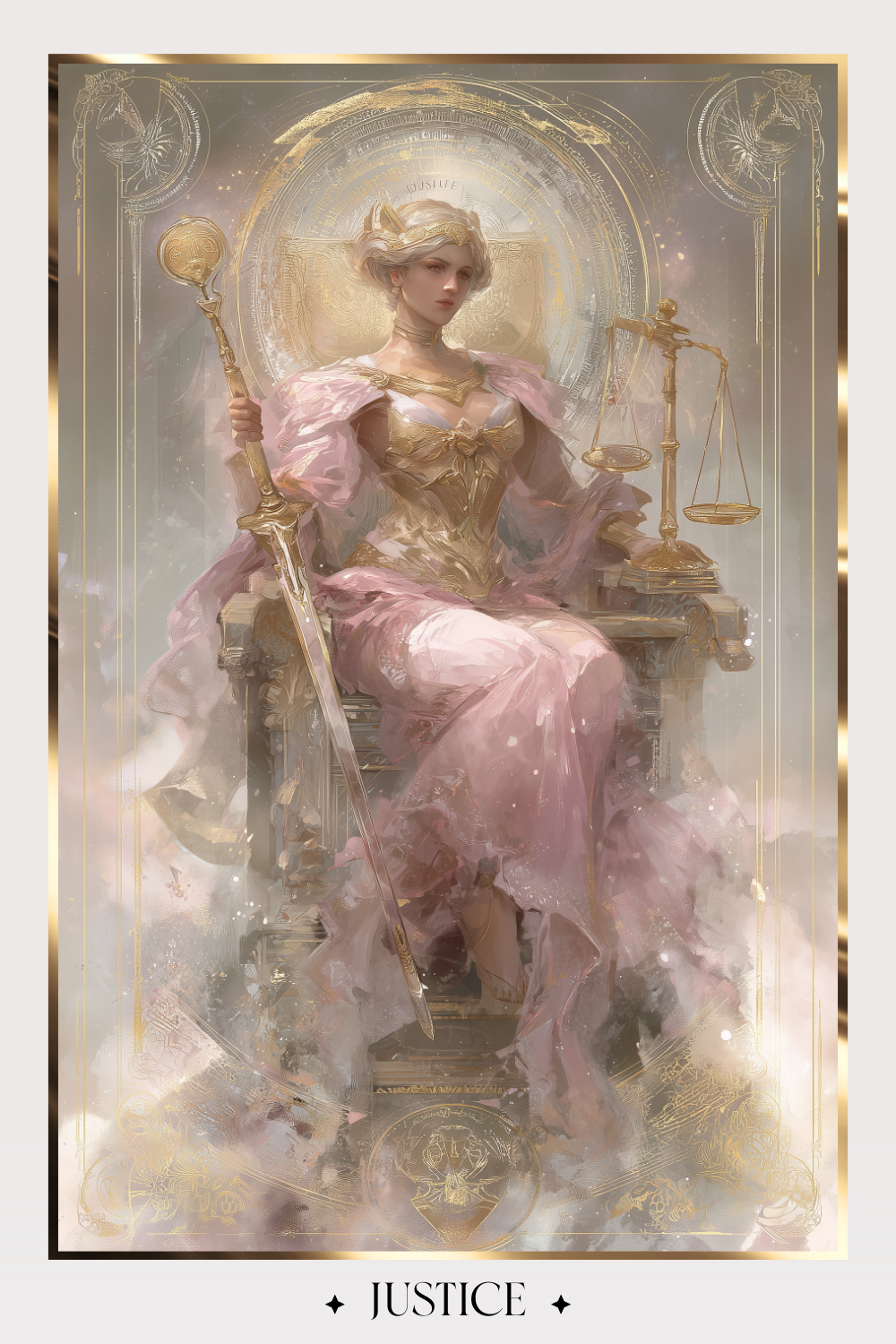 Justice Tarot Card