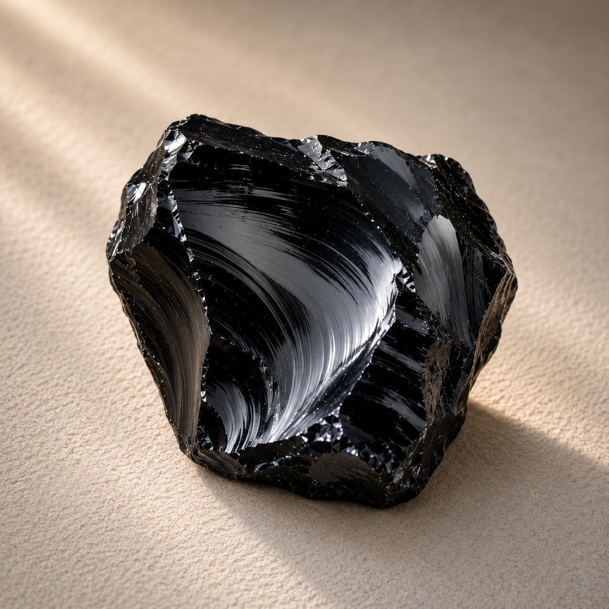 Black Obsidian crystal