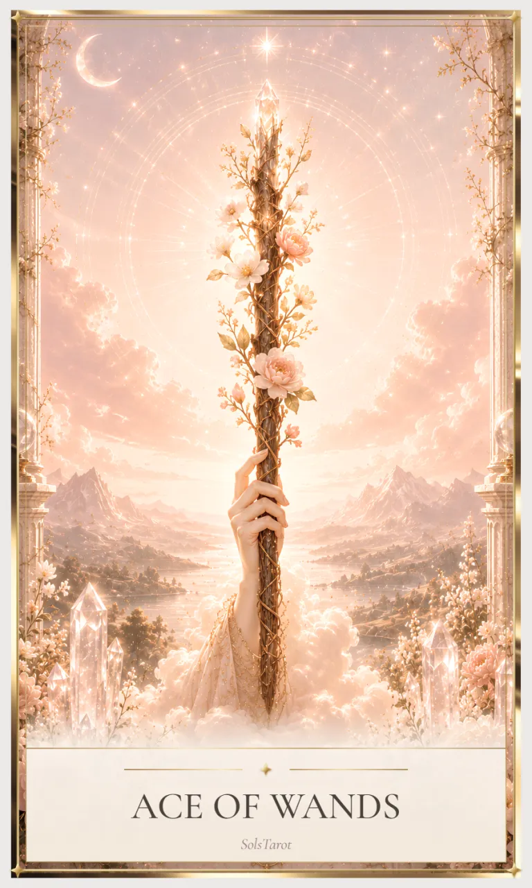 Ace of Wands tarot card