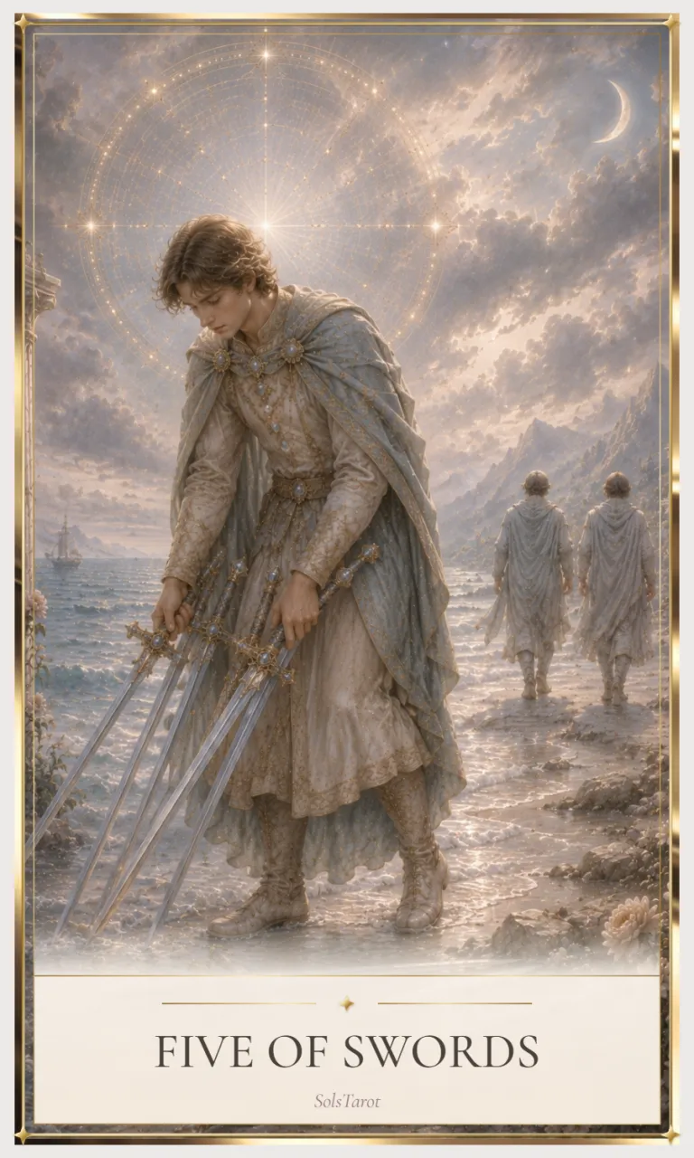 Five of Swords tarot card