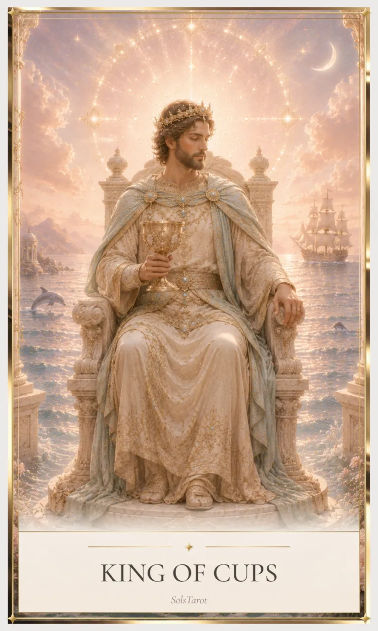 King of Cups tarot card