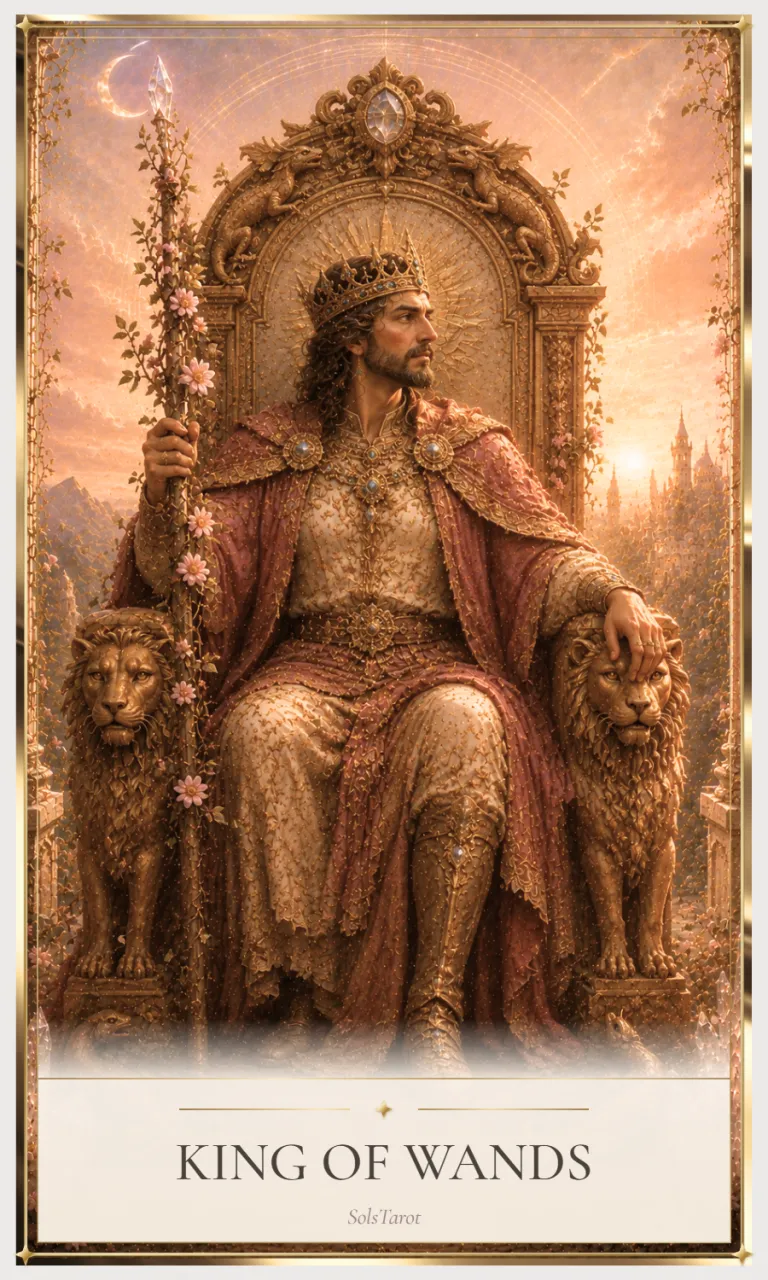 King of Wands tarot card