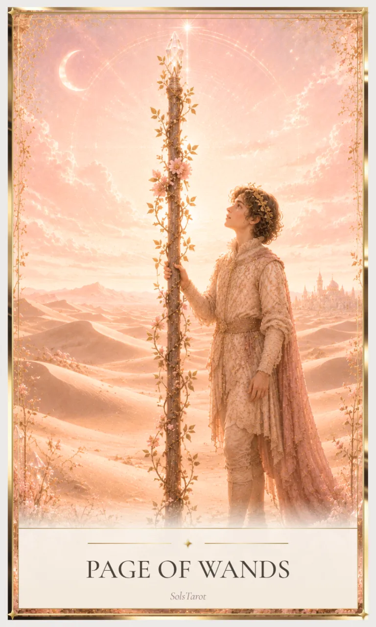 Page of Wands tarot card