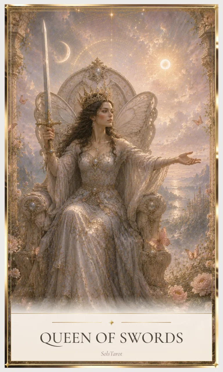 Queen of Swords tarot card