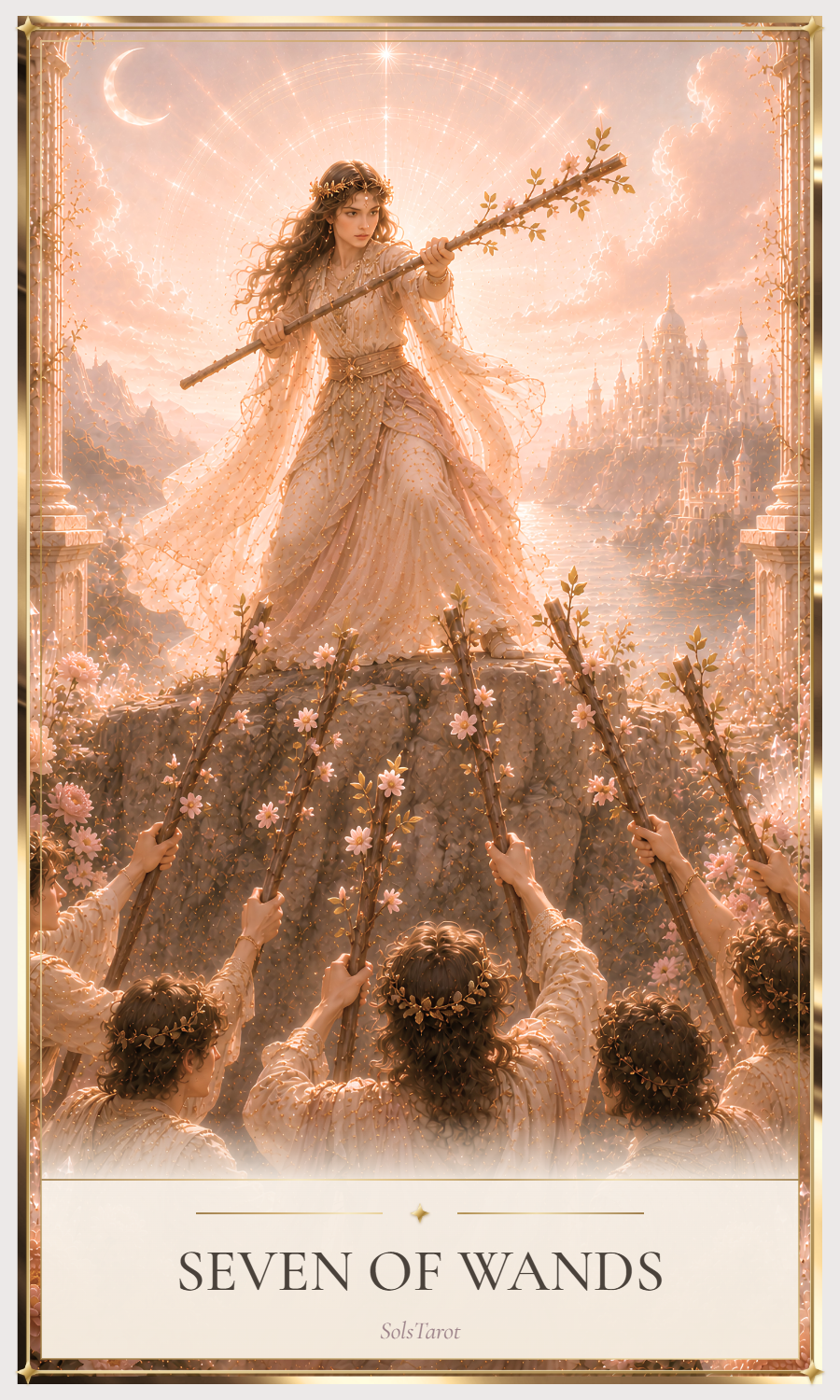 Seven of Wands tarot card