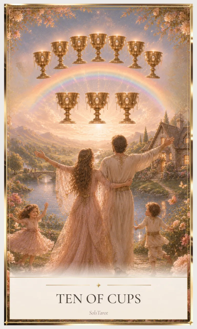 Ten of Cups tarot card