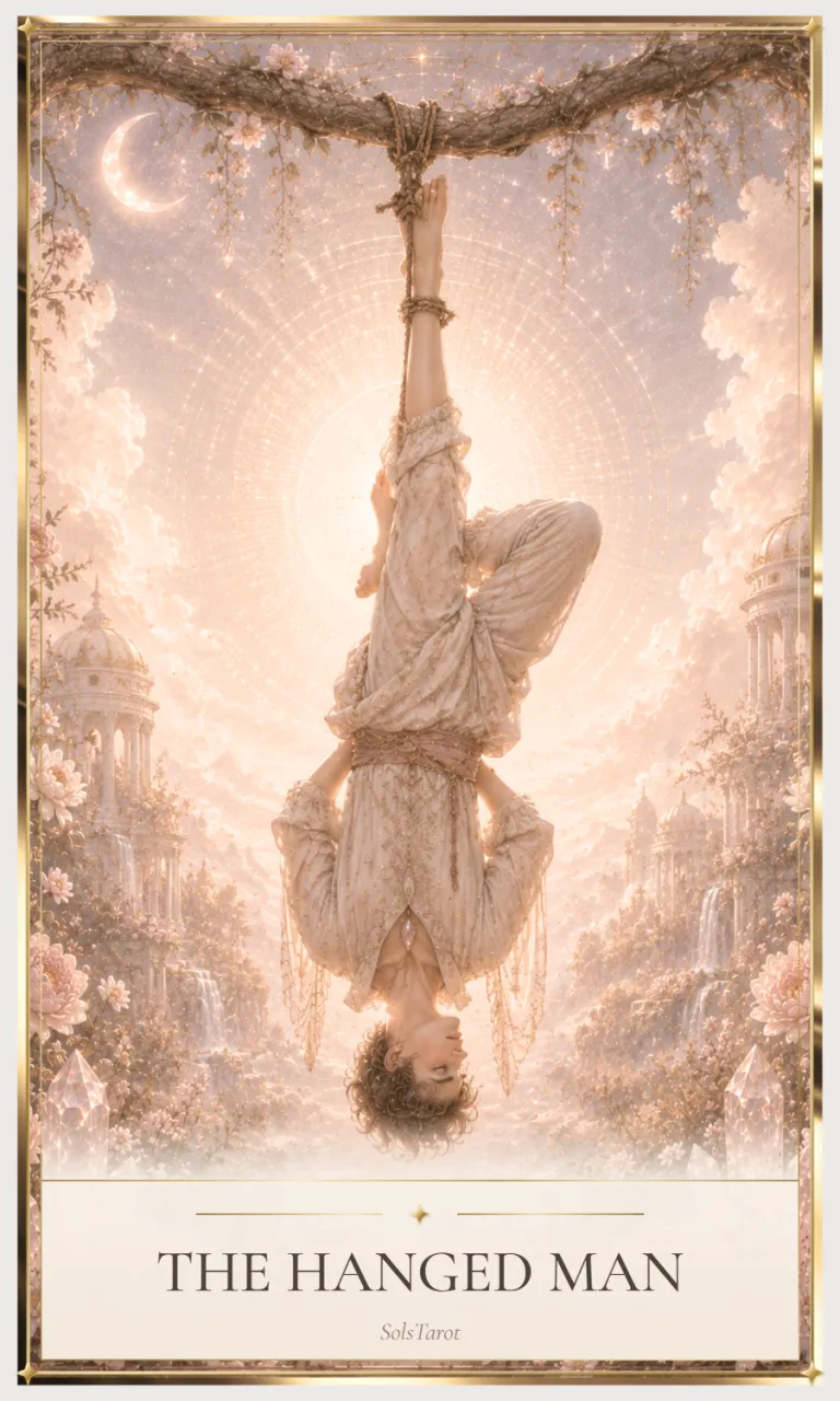 The Hanged Man tarot card