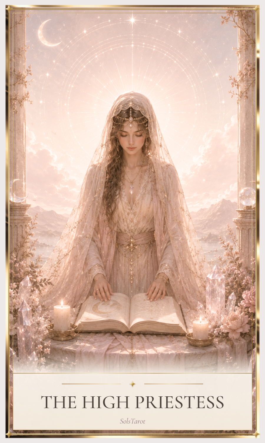 The High Priestess tarot card