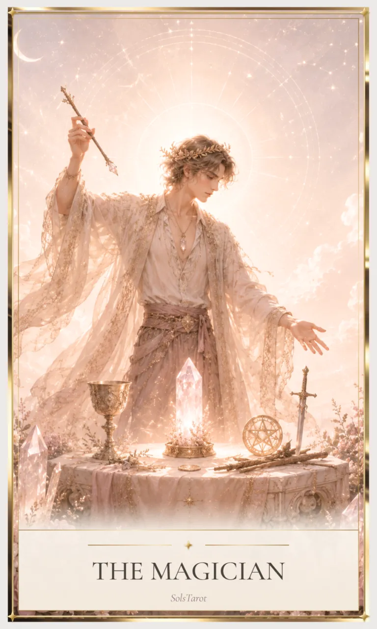 The Magician tarot card