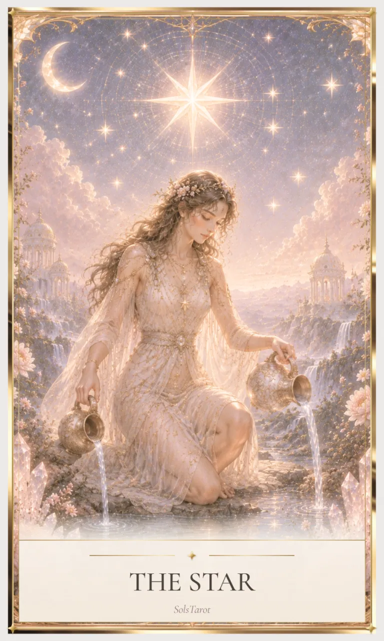 The Star tarot card