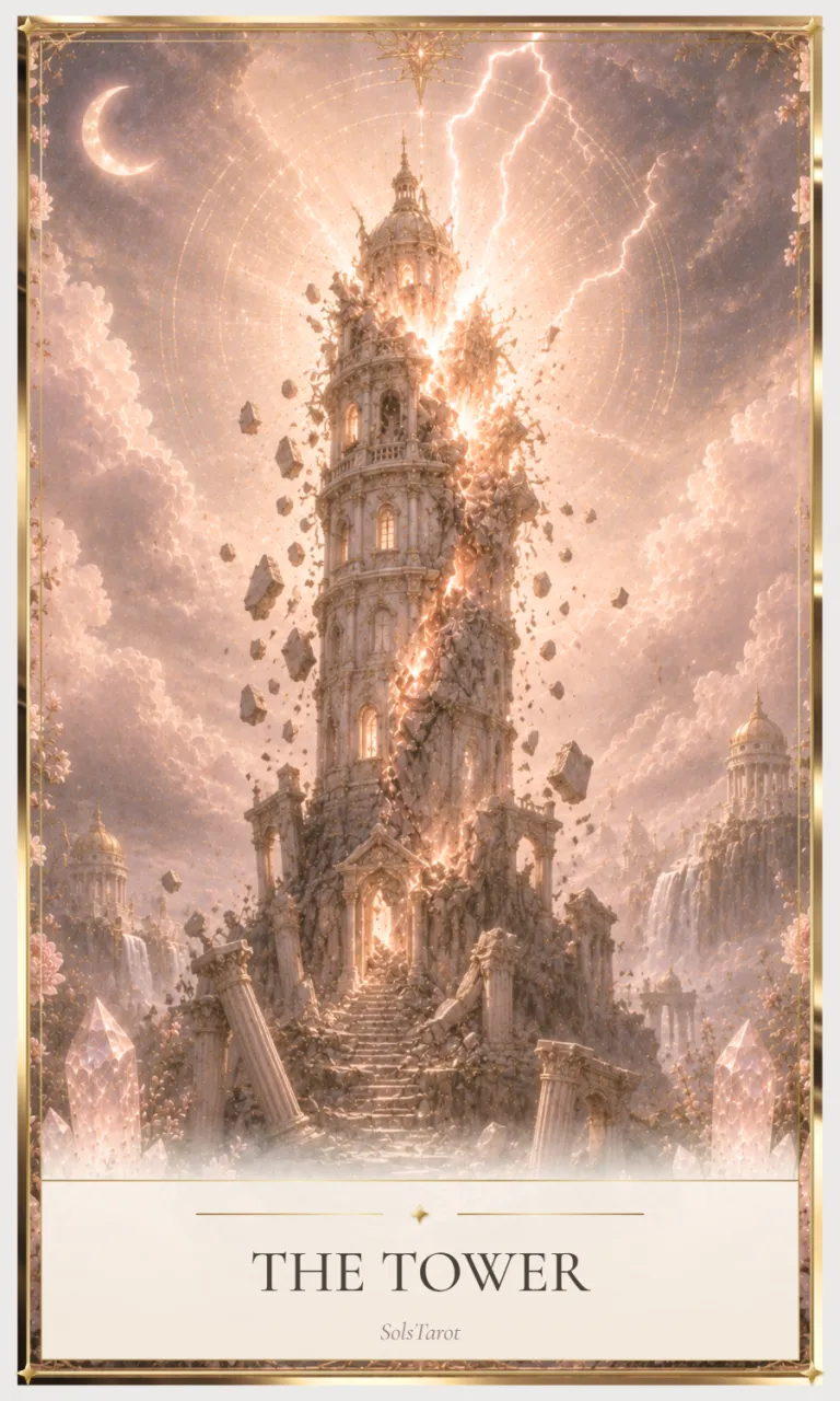 The Tower tarot card