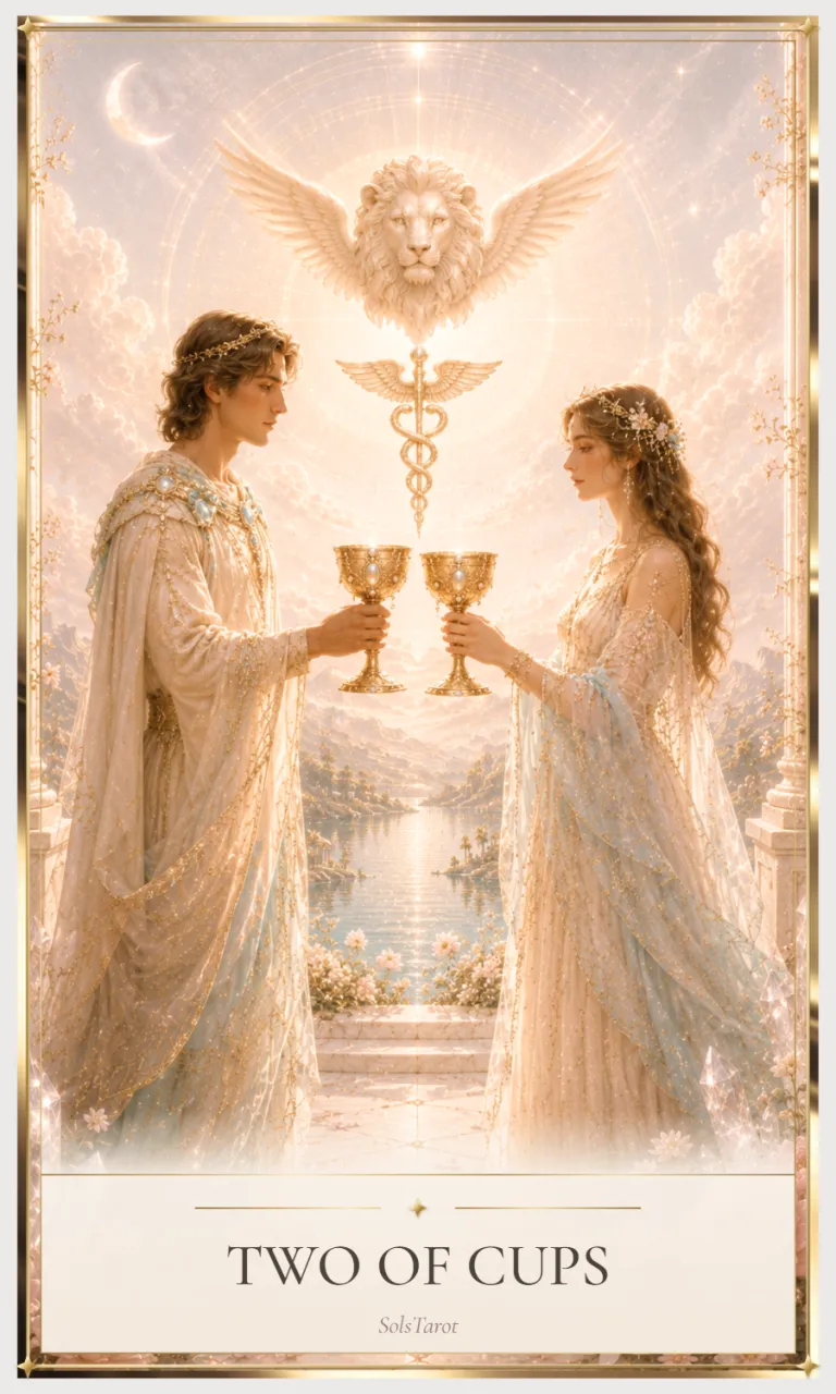 Two of Cups tarot card