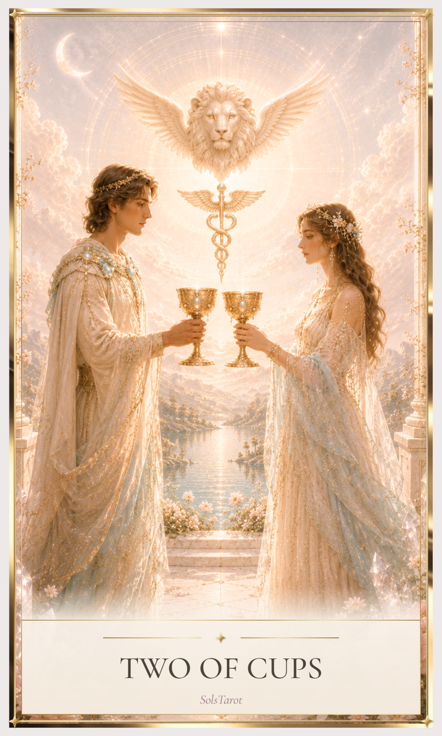 Two of Cups tarot card