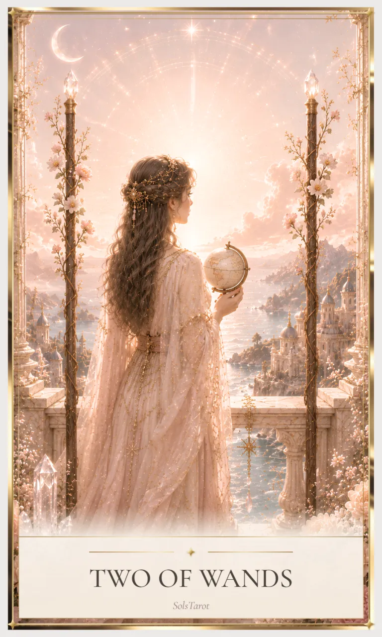 Two of Wands tarot card