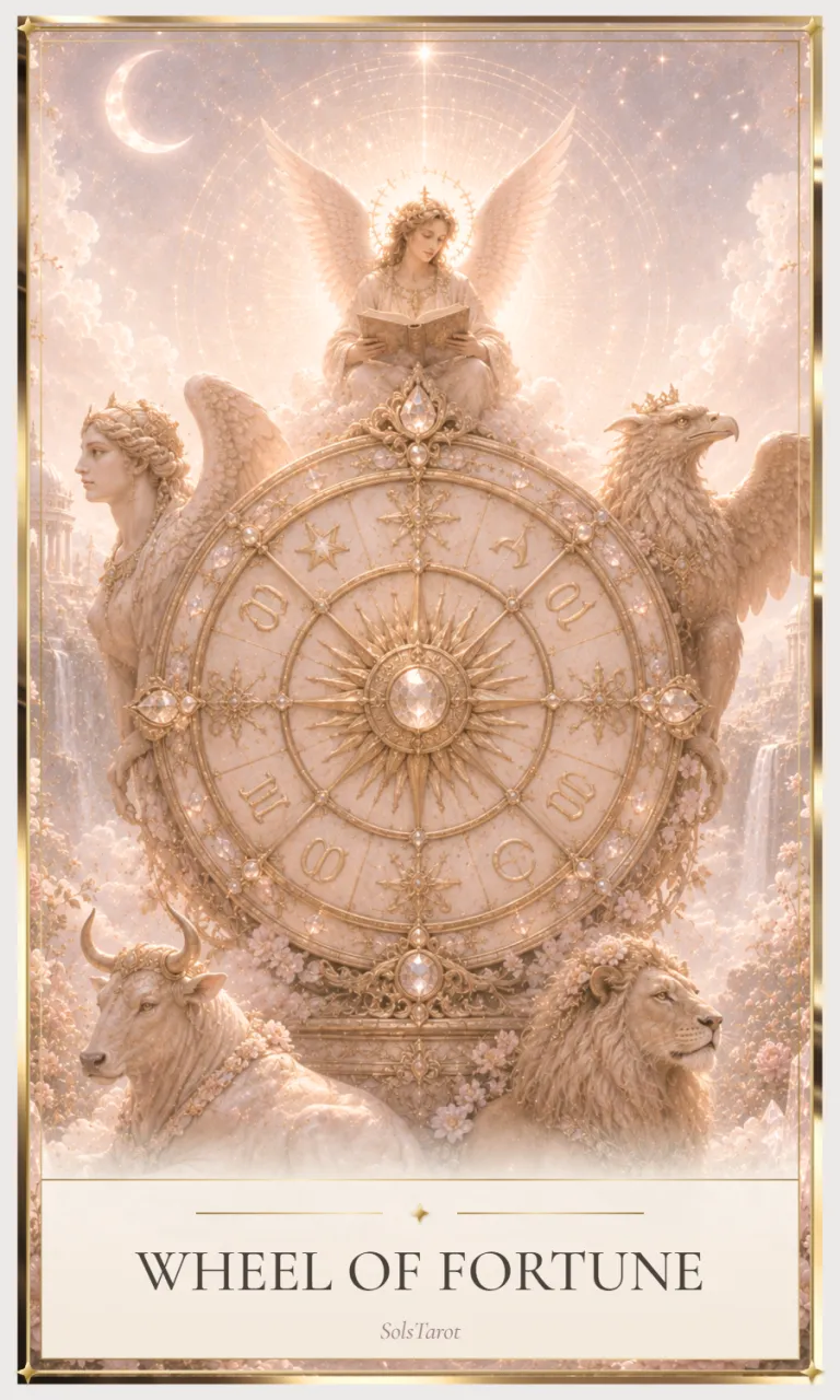 Wheel of Fortune tarot card