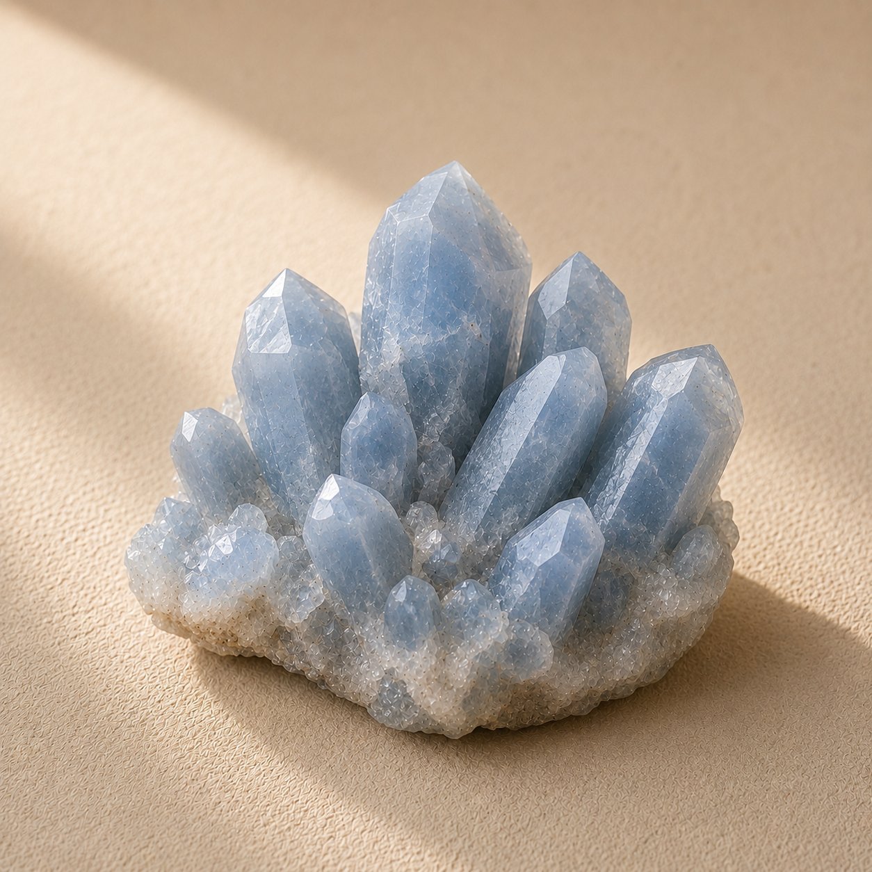 Celestite crystal