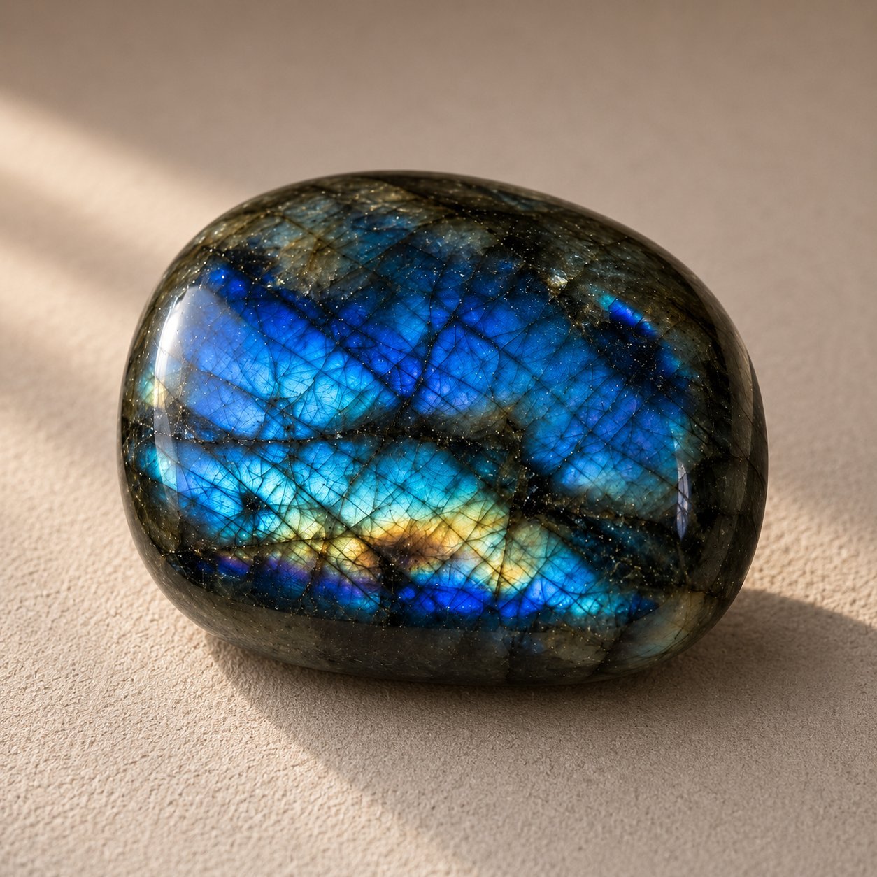 Labradorite crystal