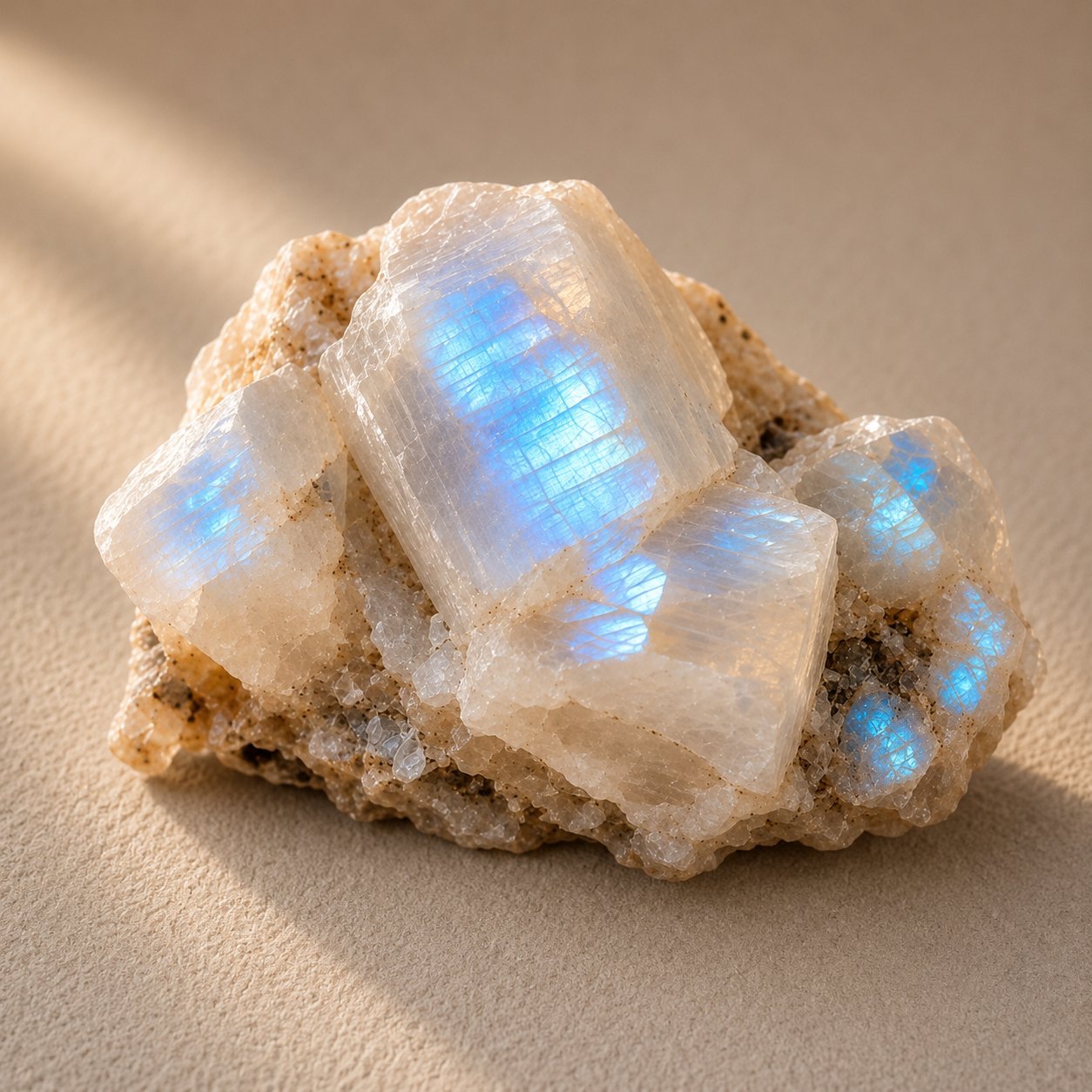 Moonstone crystal