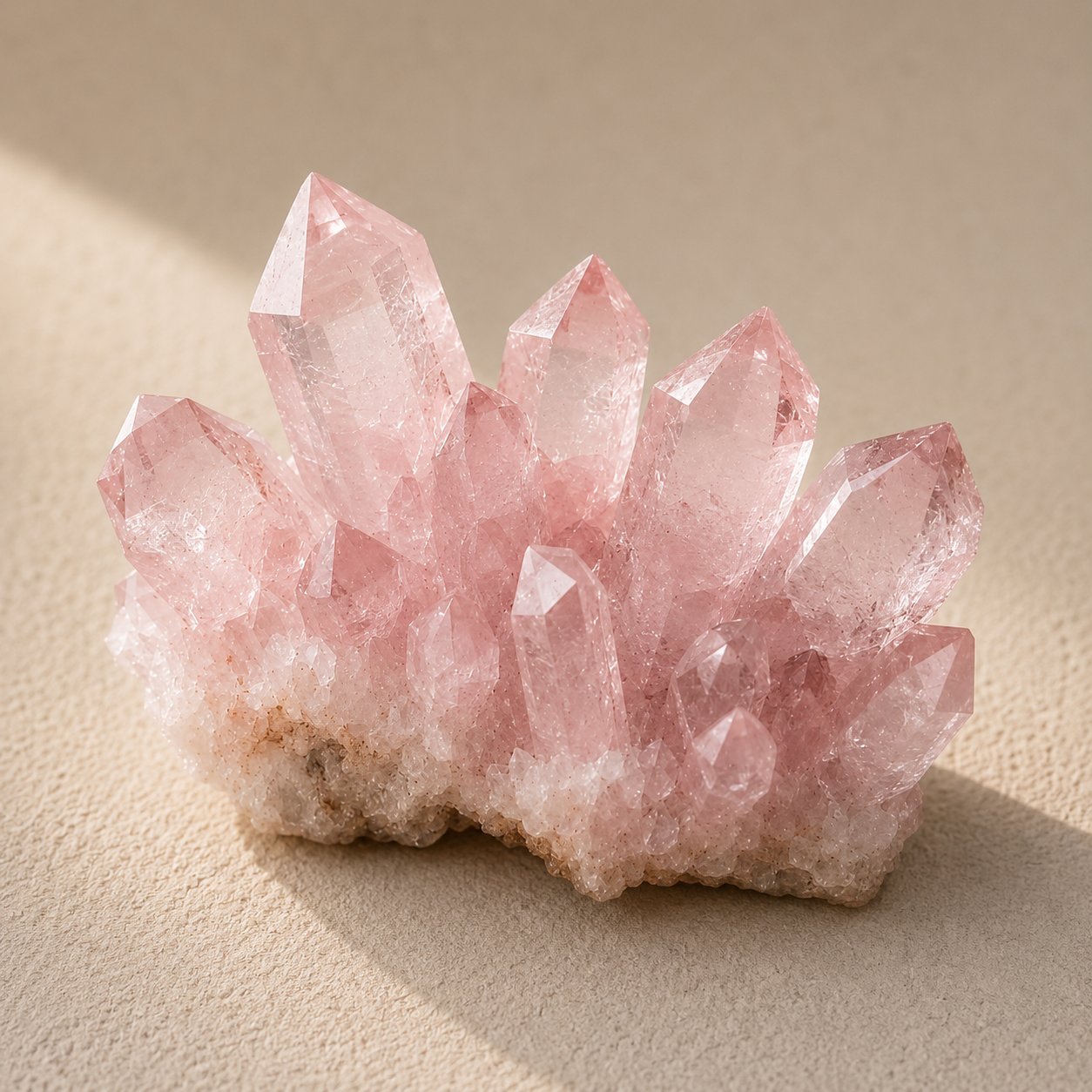 Rose Quartz crystal