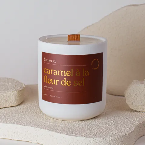 Feu&Co Salted Caramel candle