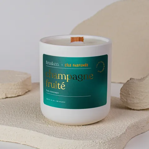 Feu&Co Fruity Champagne candle