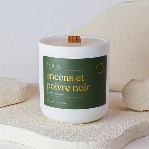 Incense & Black Pepper — Feu&Co
