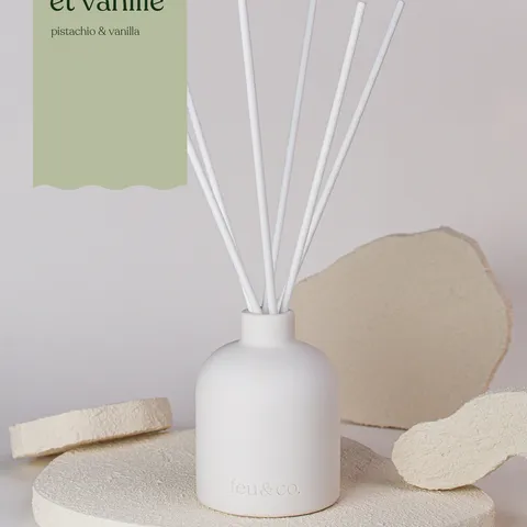 Pistachio and Vanilla — Feu&Co