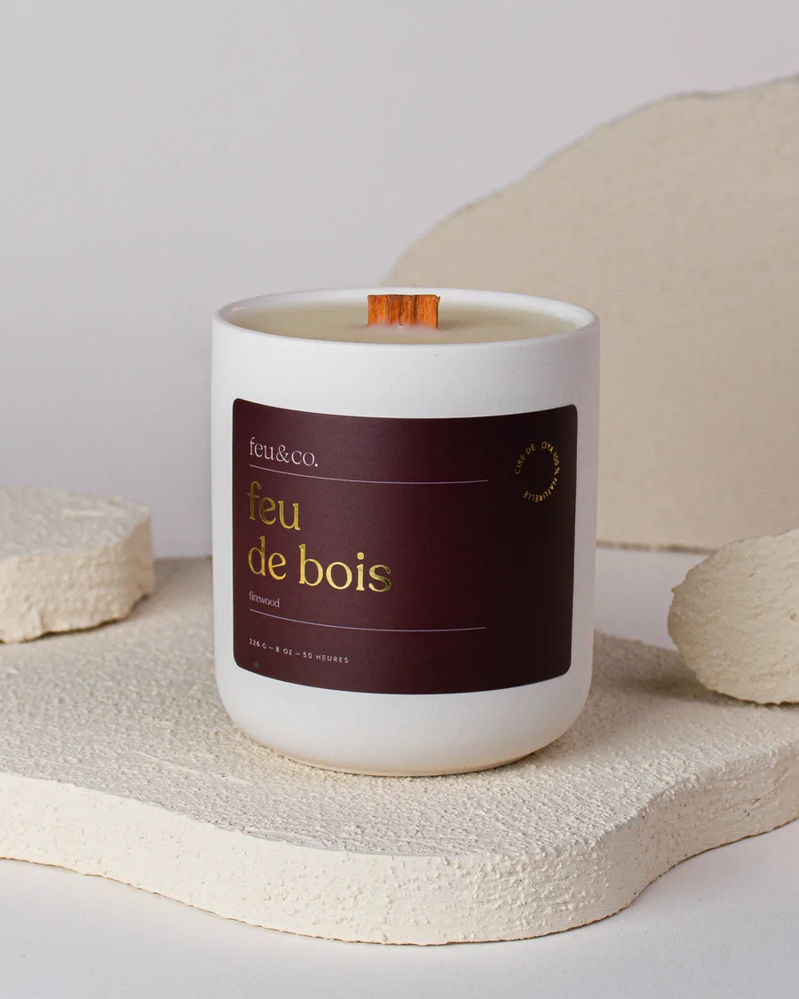 Feu&Co Wood Fire candle