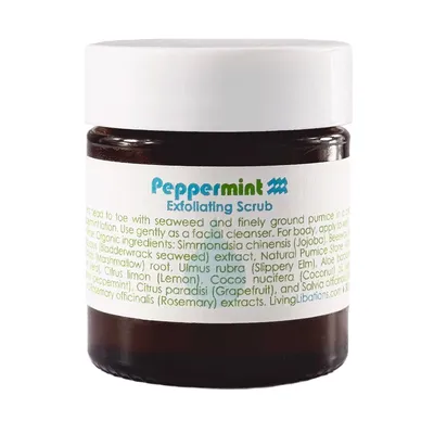 Peppermint - Exfoliating Scrub — Living Libations